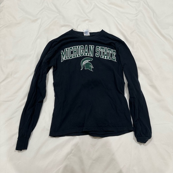 Tops - Michigan state size small, black, long sleeve